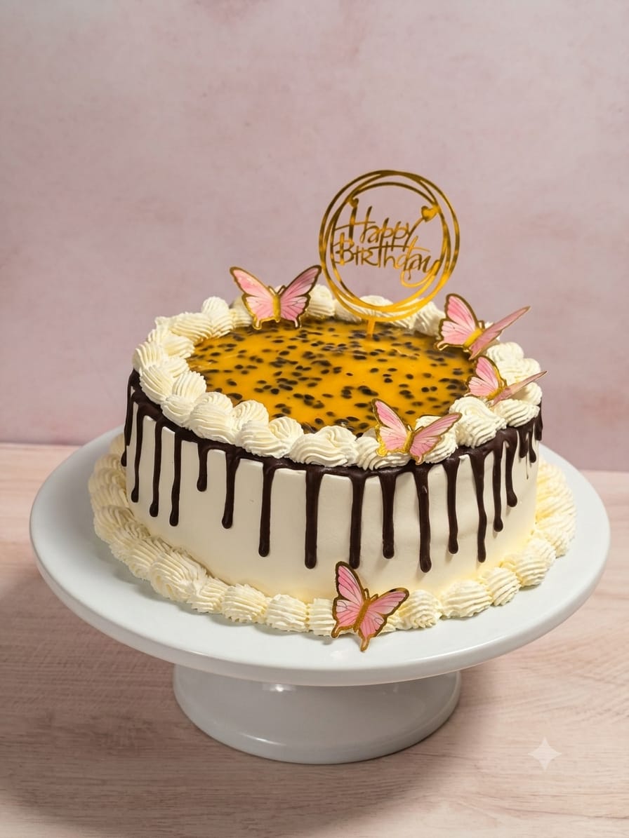 Pastel de Maracuyá